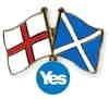 English people for Scottish independence logo